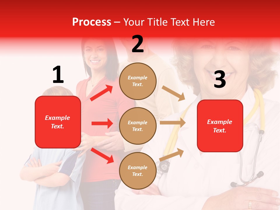 Mother Portrait Pediatric PowerPoint Template