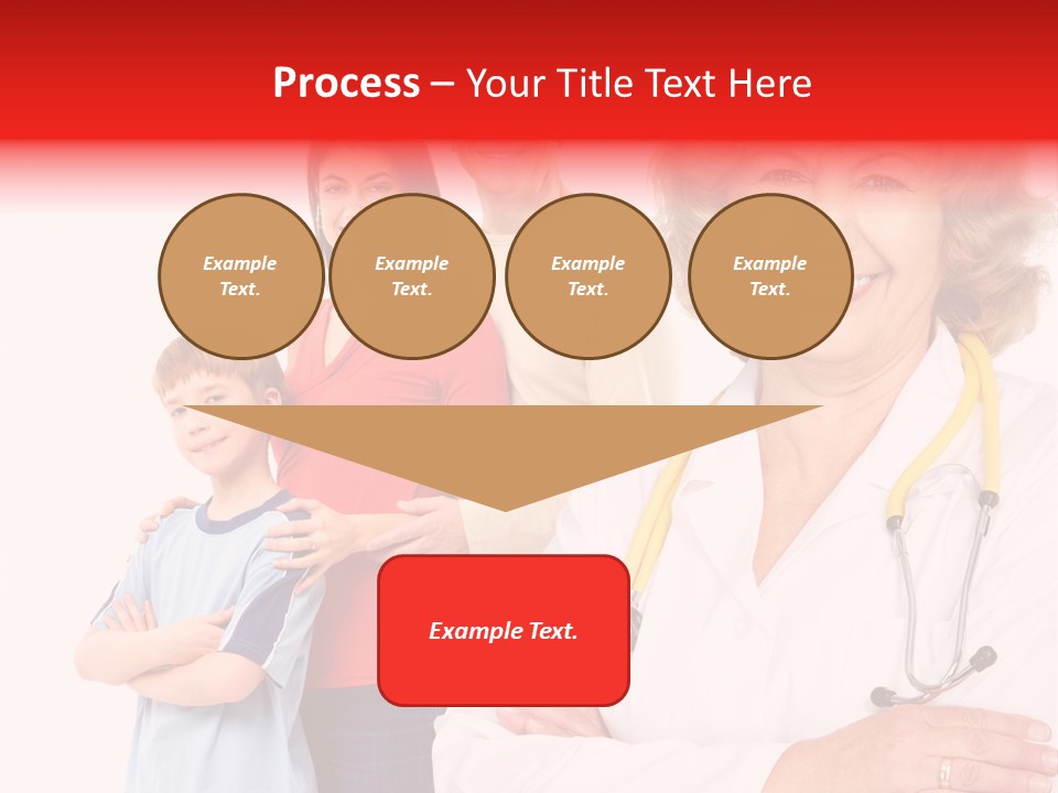 Mother Portrait Pediatric PowerPoint Template