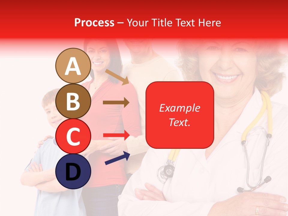 Mother Portrait Pediatric PowerPoint Template