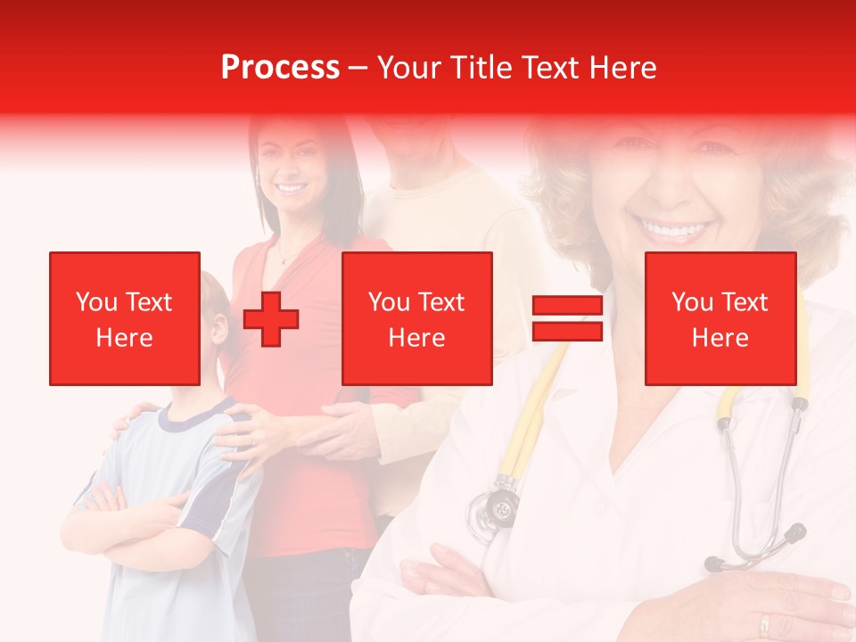 Mother Portrait Pediatric PowerPoint Template