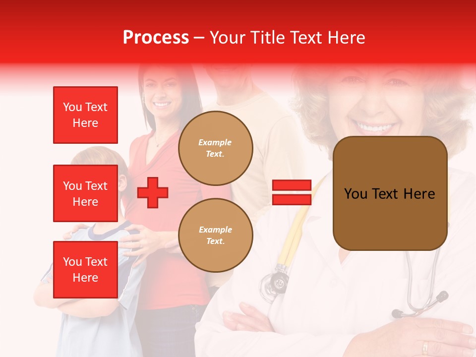 Mother Portrait Pediatric PowerPoint Template