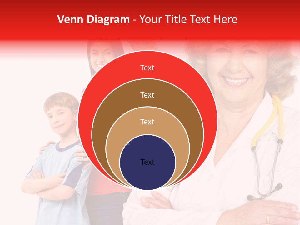 Mother Portrait Pediatric PowerPoint Template
