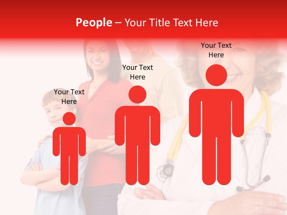 Mother Portrait Pediatric PowerPoint Template