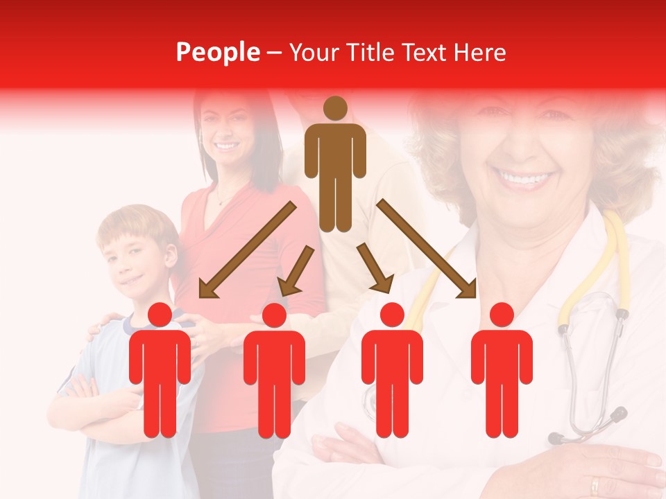 Mother Portrait Pediatric PowerPoint Template