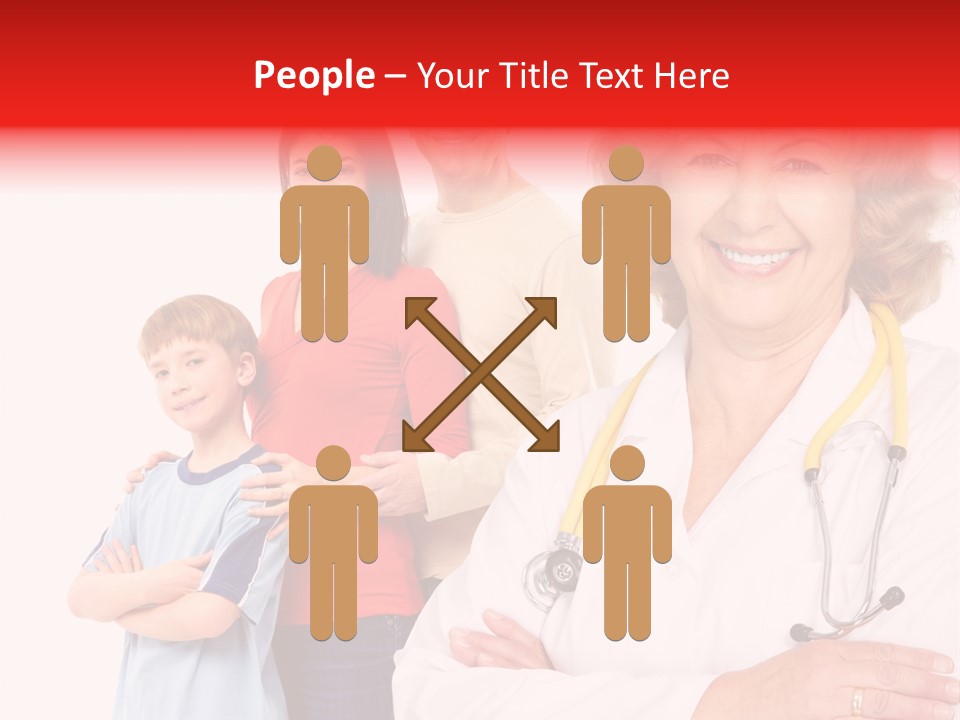 Mother Portrait Pediatric PowerPoint Template