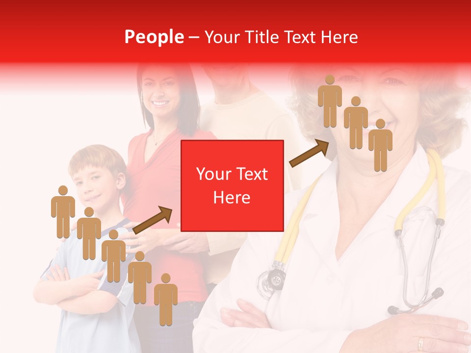 Mother Portrait Pediatric PowerPoint Template