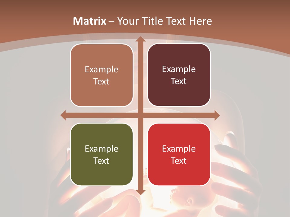 Pregnant Foetus Birth PowerPoint Template