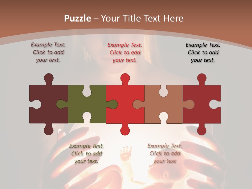 Pregnant Foetus Birth PowerPoint Template