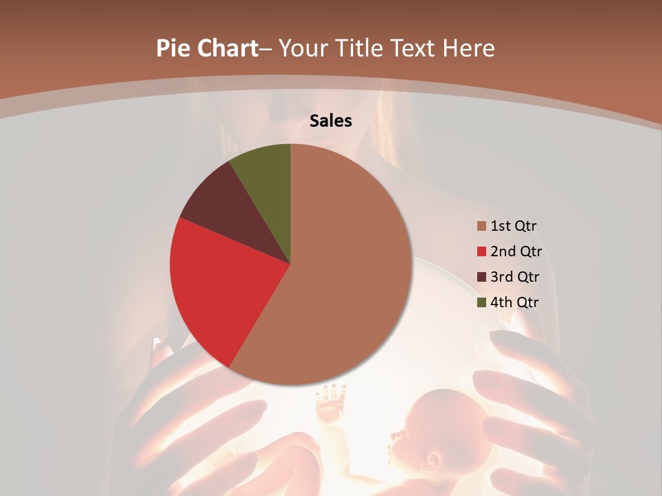 Pregnant Foetus Birth PowerPoint Template