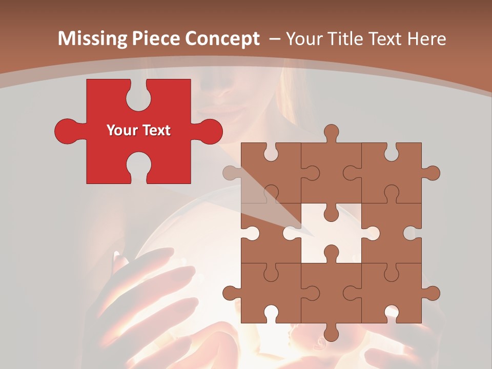 Pregnant Foetus Birth PowerPoint Template