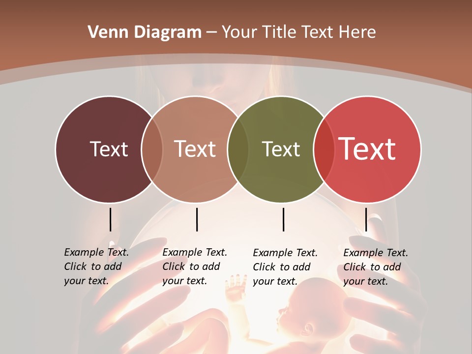 Pregnant Foetus Birth PowerPoint Template