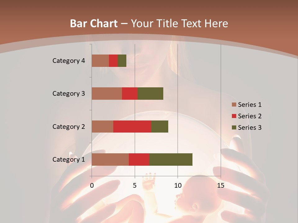 Pregnant Foetus Birth PowerPoint Template