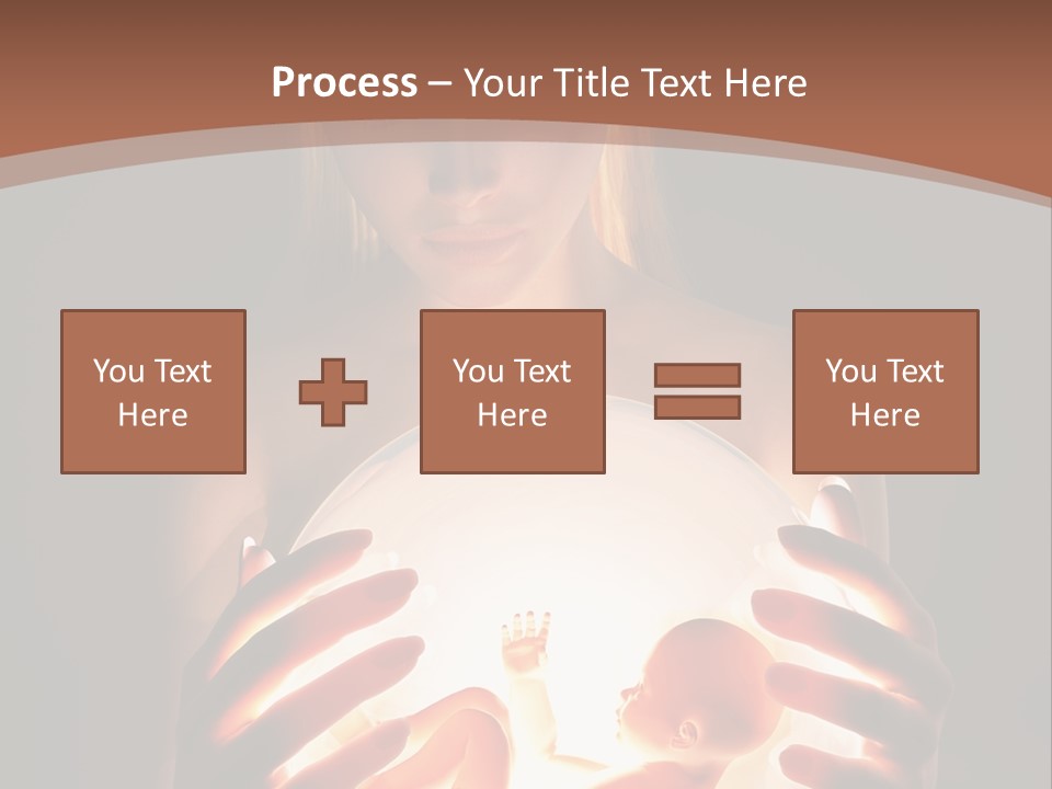 Pregnant Foetus Birth PowerPoint Template