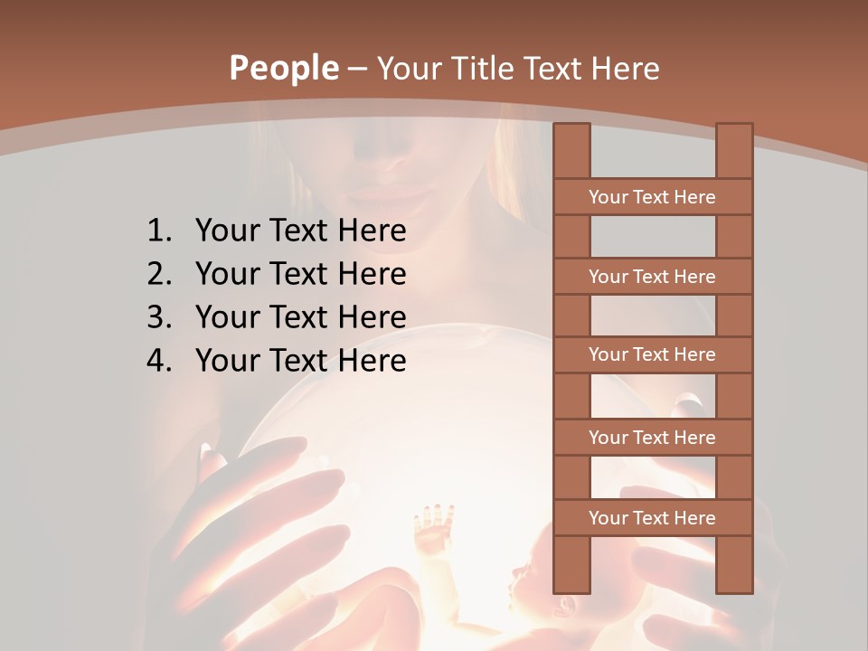 Pregnant Foetus Birth PowerPoint Template