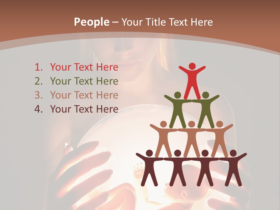 Pregnant Foetus Birth PowerPoint Template