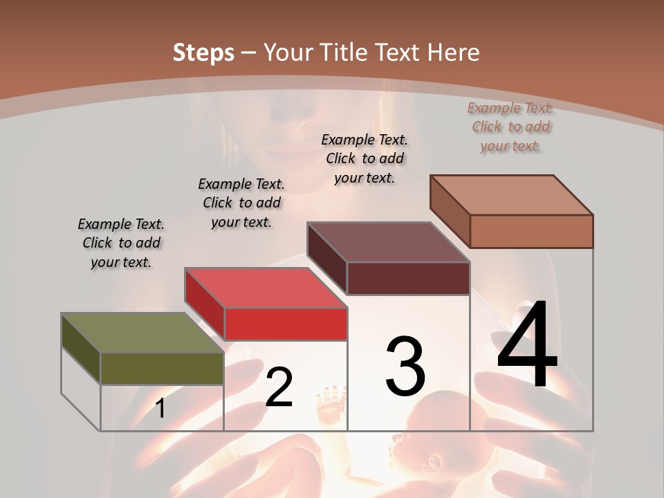 Pregnant Foetus Birth PowerPoint Template
