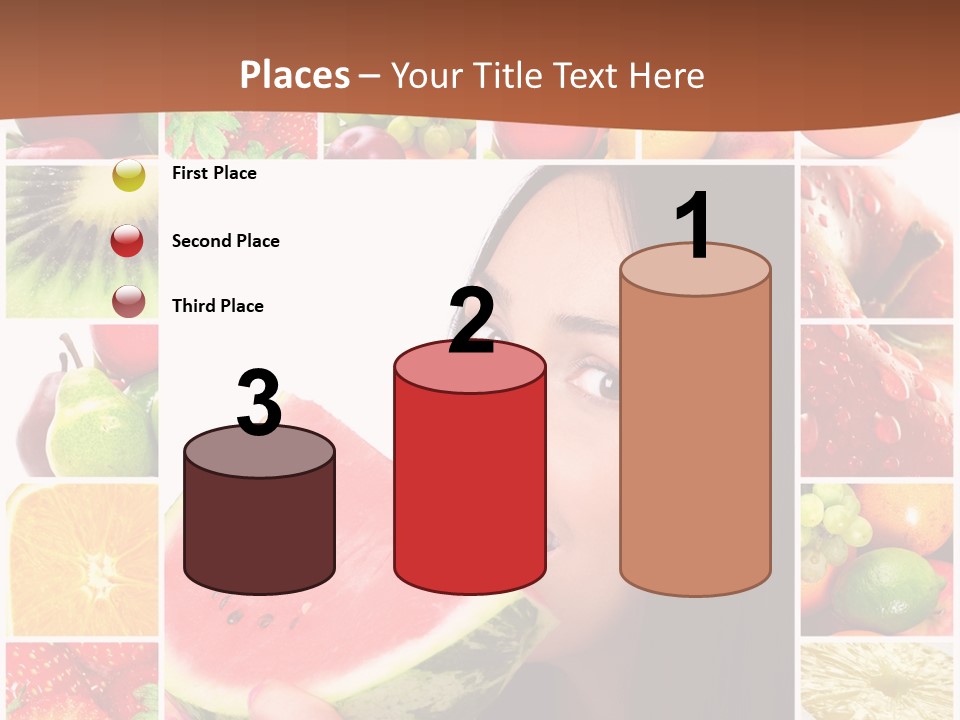 Tropical Frame Smiling PowerPoint Template