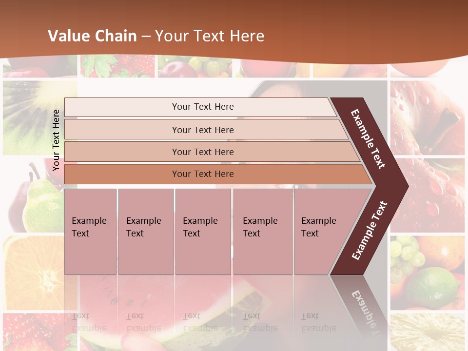 Tropical Frame Smiling PowerPoint Template