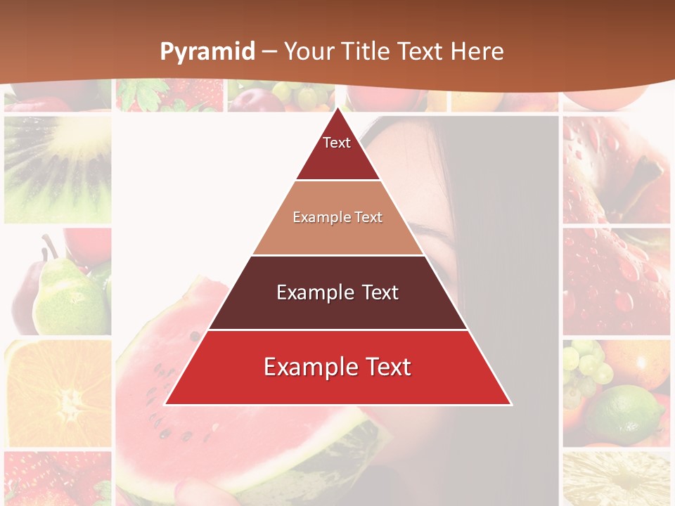 Tropical Frame Smiling PowerPoint Template