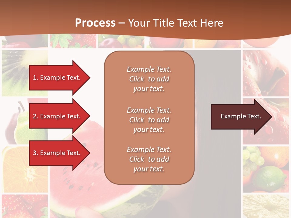 Tropical Frame Smiling PowerPoint Template