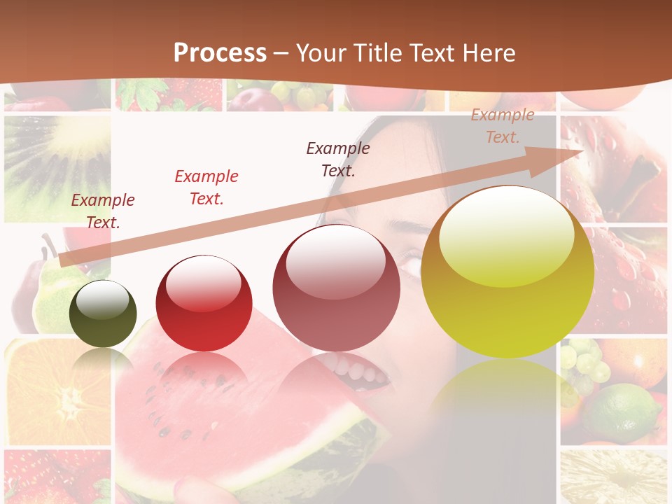 Tropical Frame Smiling PowerPoint Template