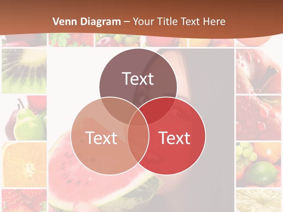 Tropical Frame Smiling PowerPoint Template