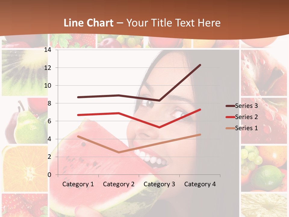 Tropical Frame Smiling PowerPoint Template