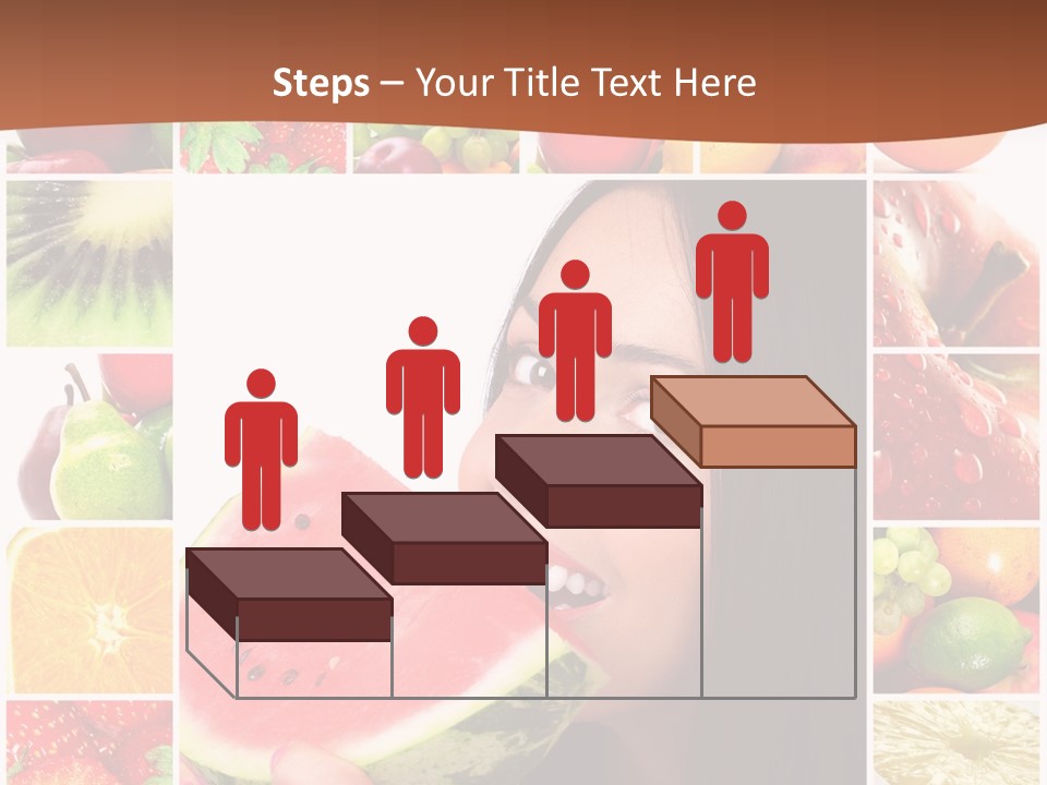 Tropical Frame Smiling PowerPoint Template