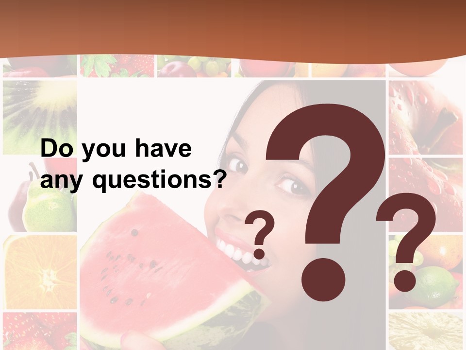 Tropical Frame Smiling PowerPoint Template