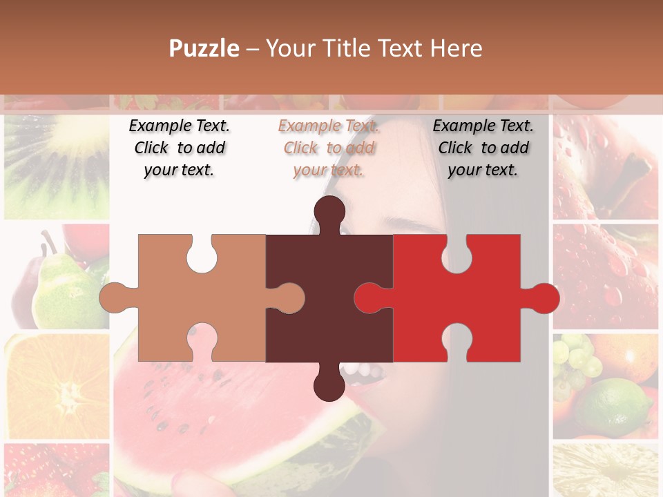 Health Banana Diet PowerPoint Template
