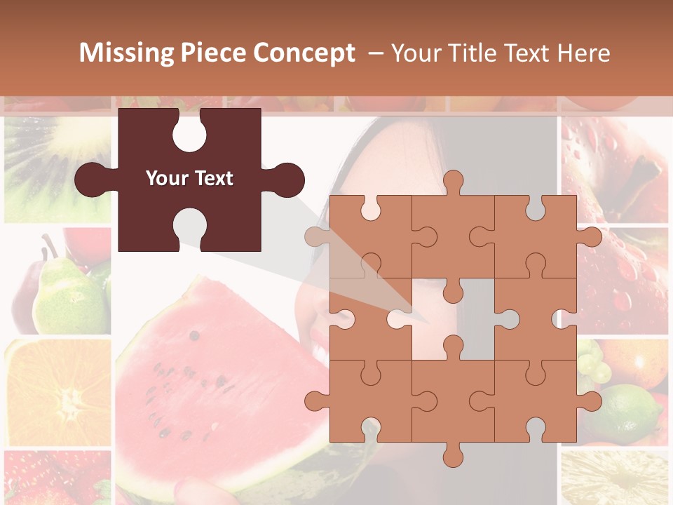 Health Banana Diet PowerPoint Template