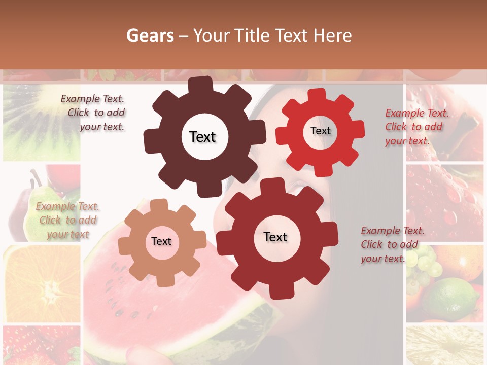 Health Banana Diet PowerPoint Template