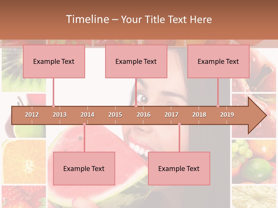 Health Banana Diet PowerPoint Template