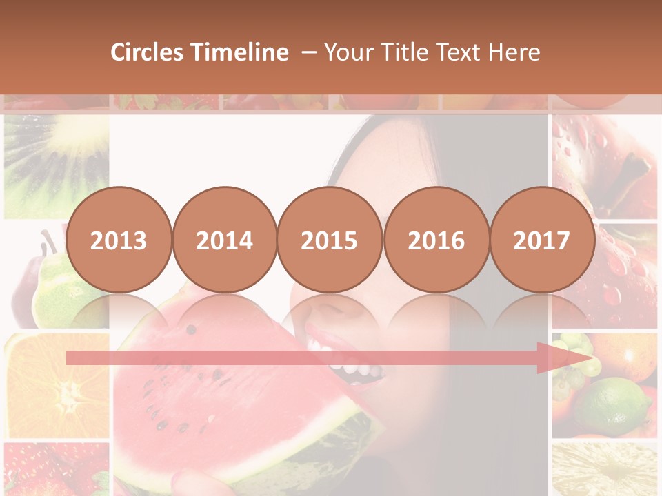 Health Banana Diet PowerPoint Template