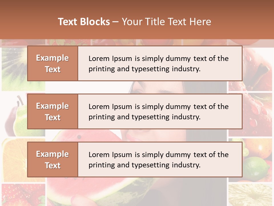 Health Banana Diet PowerPoint Template