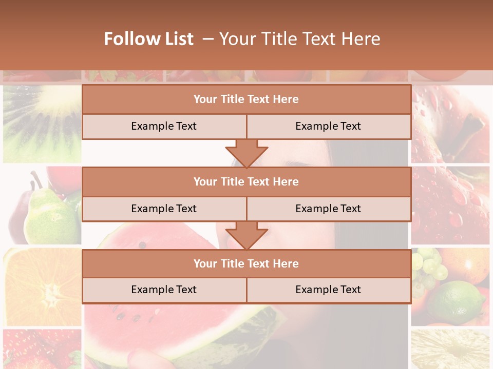 Health Banana Diet PowerPoint Template