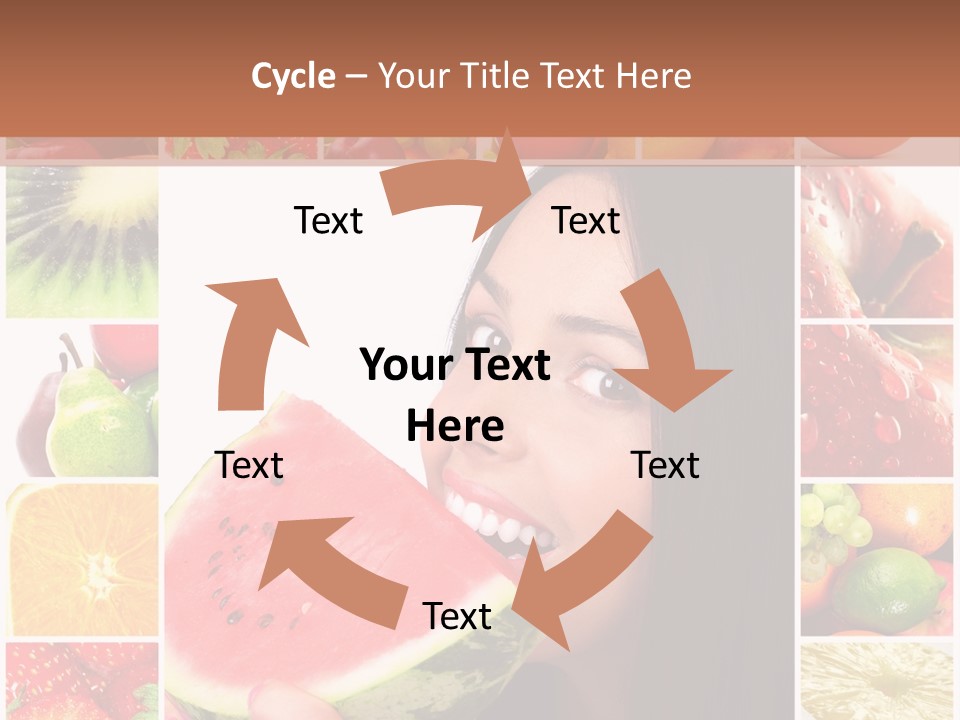Health Banana Diet PowerPoint Template