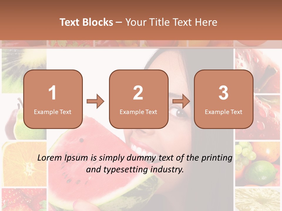 Health Banana Diet PowerPoint Template