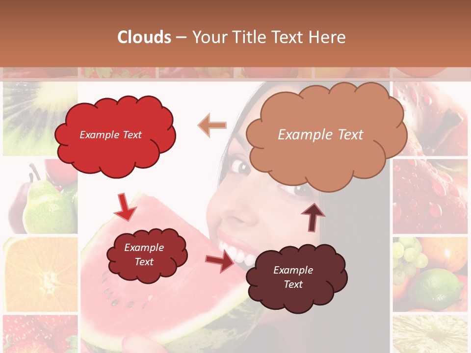 Health Banana Diet PowerPoint Template