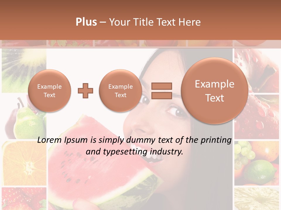 Health Banana Diet PowerPoint Template