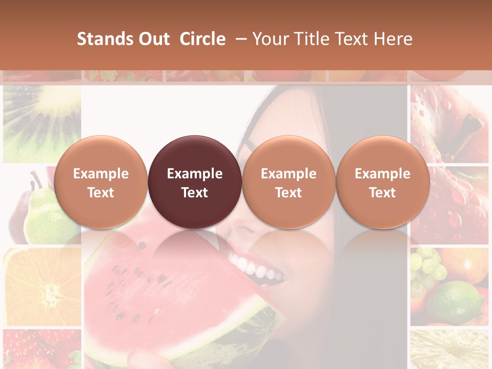 Health Banana Diet PowerPoint Template