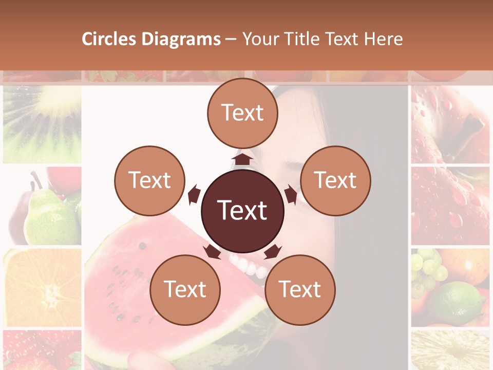 Health Banana Diet PowerPoint Template