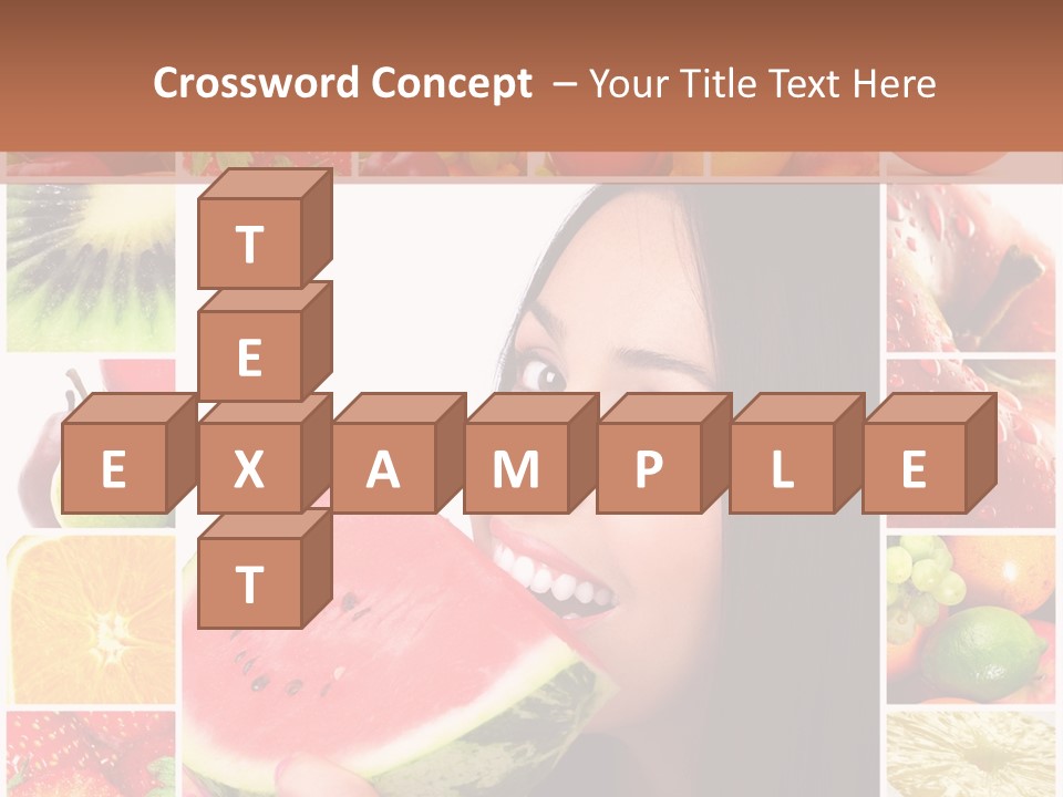 Health Banana Diet PowerPoint Template