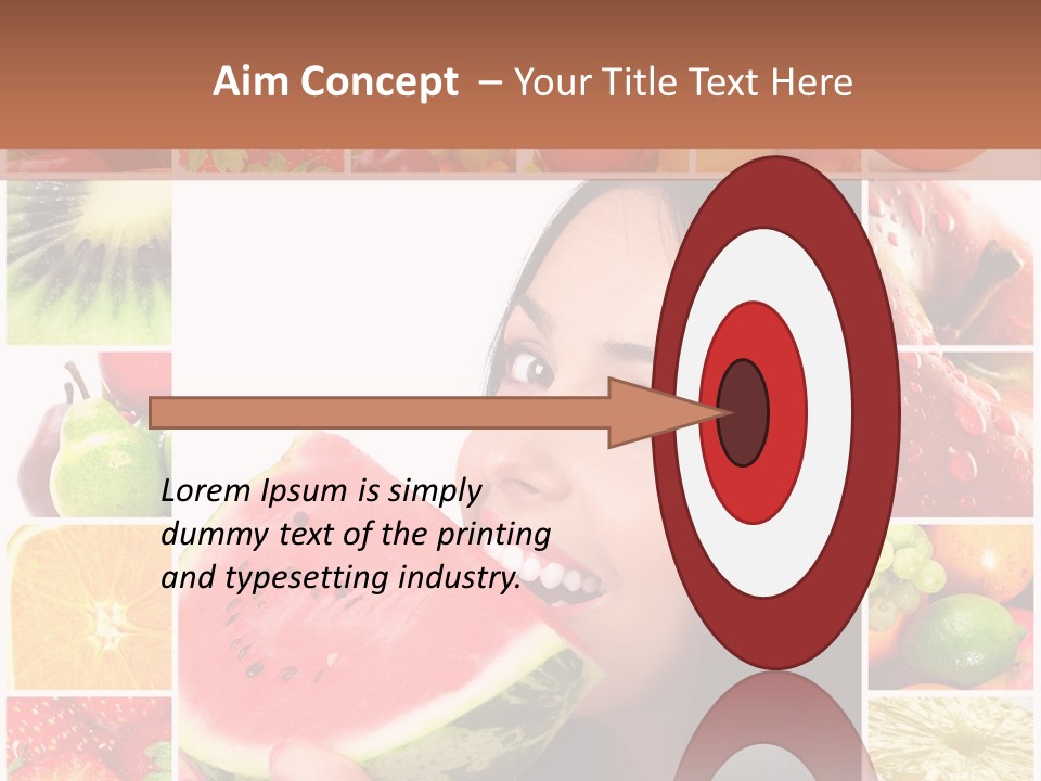 Health Banana Diet PowerPoint Template