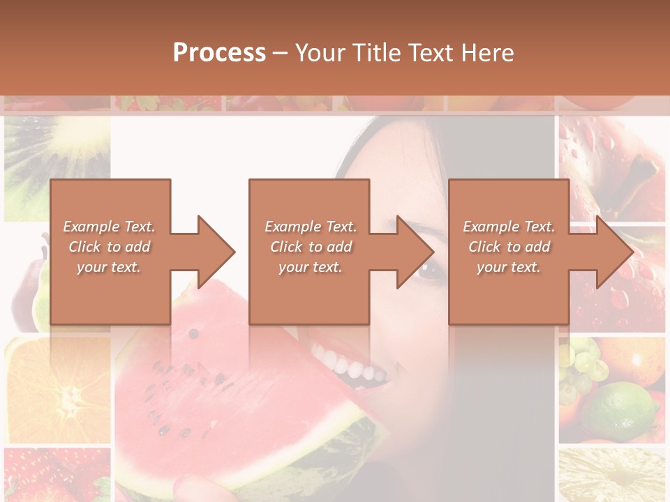Health Banana Diet PowerPoint Template