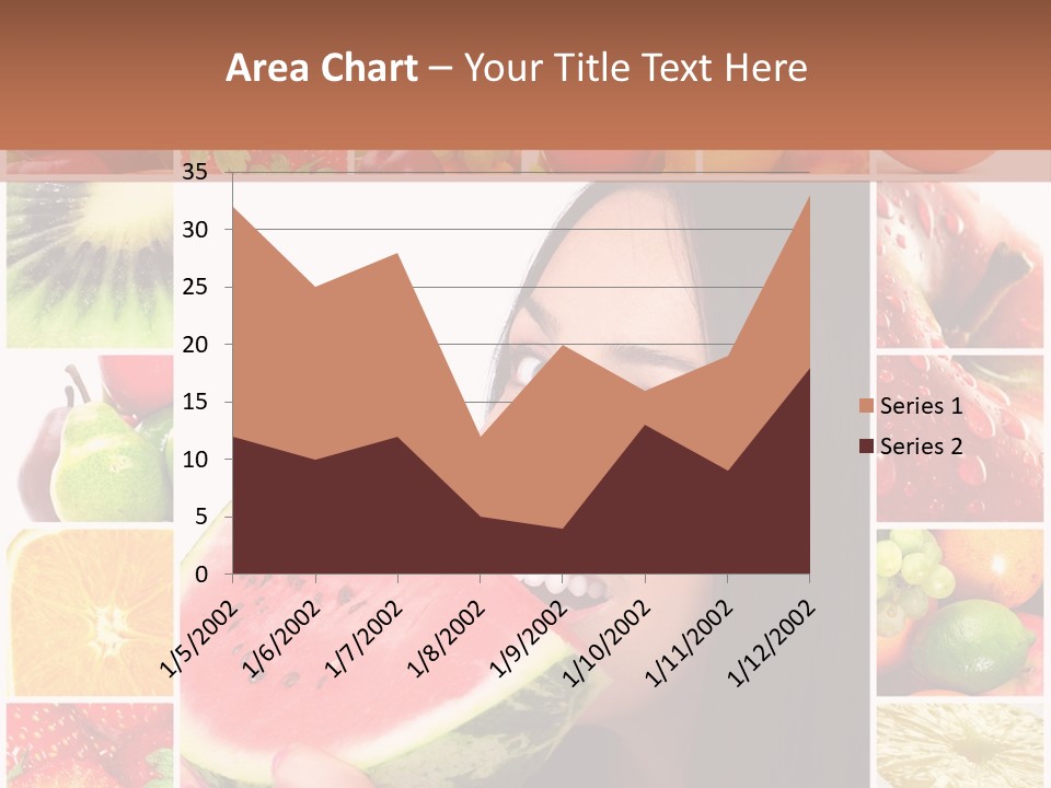 Health Banana Diet PowerPoint Template