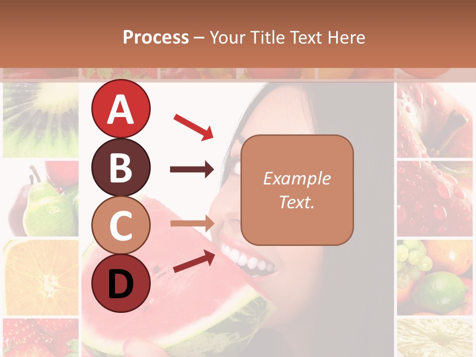 Health Banana Diet PowerPoint Template