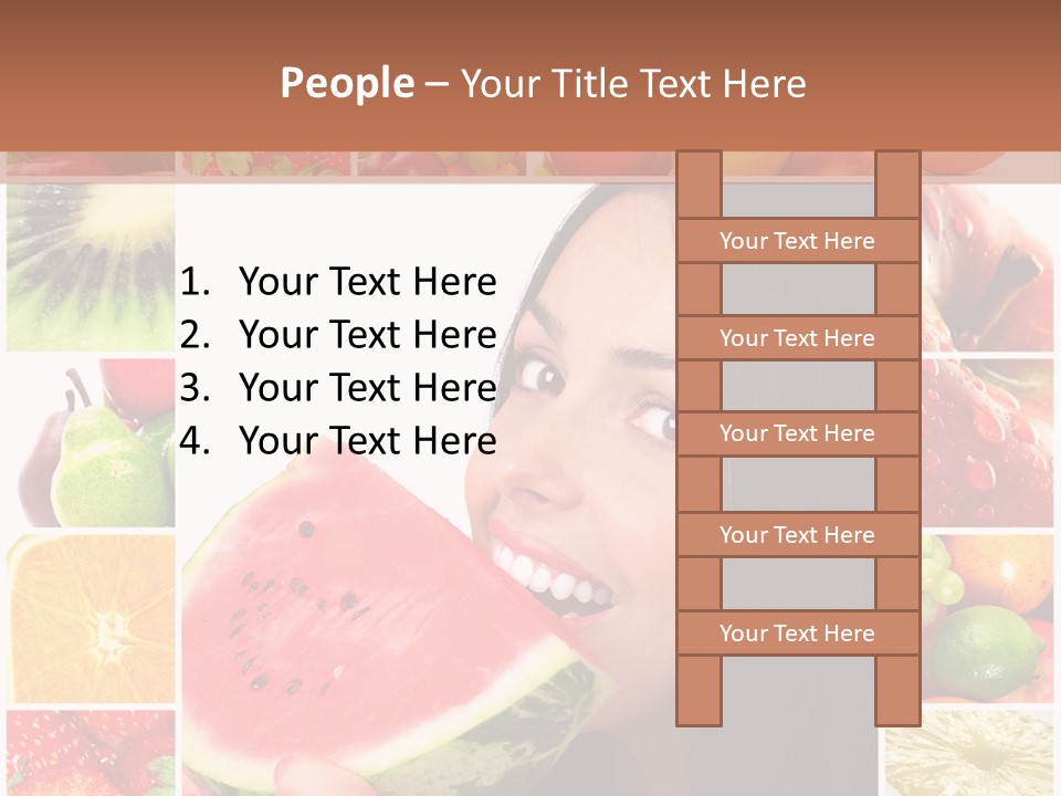 Health Banana Diet PowerPoint Template