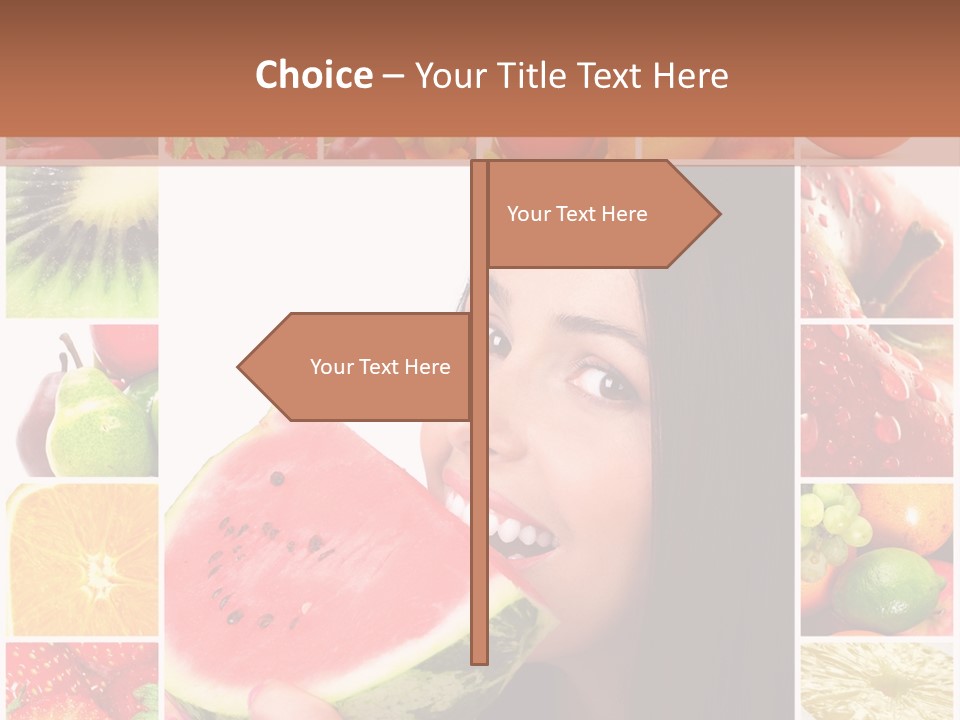 Health Banana Diet PowerPoint Template