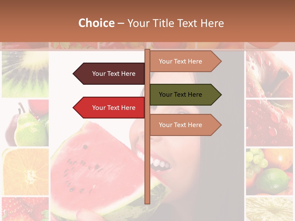 Health Banana Diet PowerPoint Template